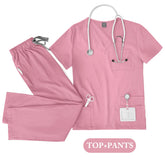 Unisex Medical Scrubs Uniform Set