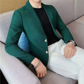 Man Suits and Blazers White Business Coats 