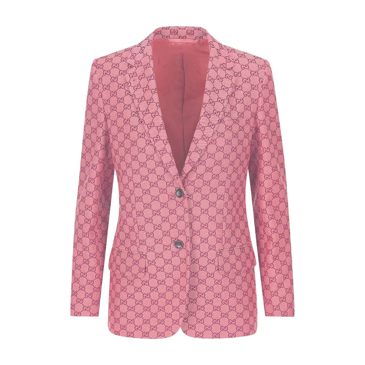 Luxury Printed Mens Blazer Tuxedo Coat