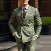 Pink Groom Wedding Tuxedo Suit 2025 Male