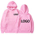 Custom Printed Hoodies Men Streetwear