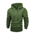 Mens Fleece Pullover Winter Hoodie Coat