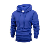 Mens Fleece Pullover Winter Hoodie Coat