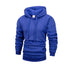 Mens Fleece Pullover Winter Hoodie Coat