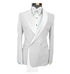 Men tuxedo blazer wedding suit peak lapel