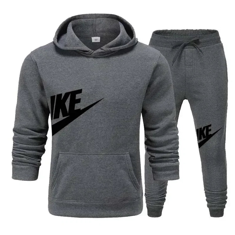 Mens Casual Hooded Tracksuit WinterWear
