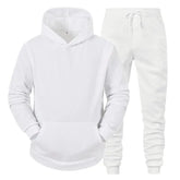Mens Sportswear Hoodie Pants Tracksuit Set
