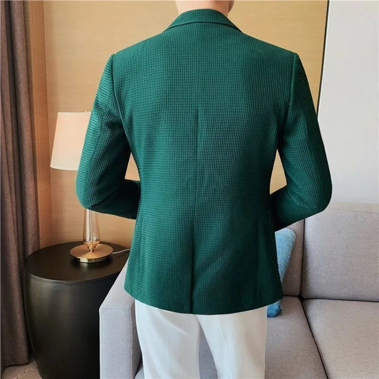 Man Suits and Blazers White Business Coats 