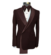 Men tuxedo blazer wedding suit peak lapel