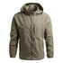 Men Tactical Waterproof Hooded Jacket 