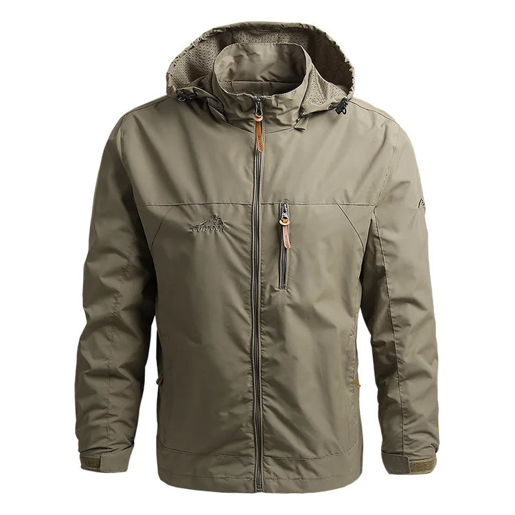 Men Tactical Waterproof Hooded Jacket 