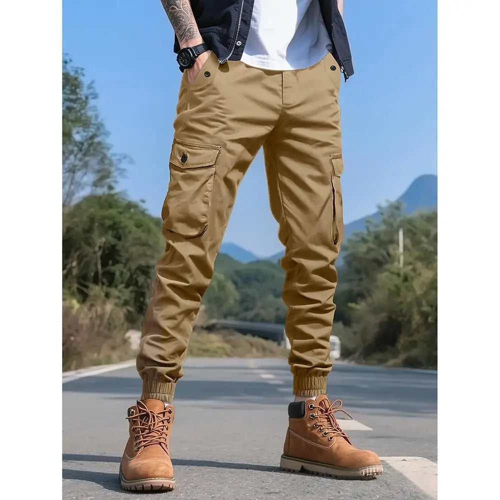 Retro Workwear Cargo Pants for Men 2026