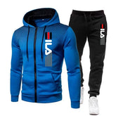 Mens Fleece Hoodie Sweatpants Tracksuit