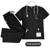 Unisex Medical Scrubs Uniform Set