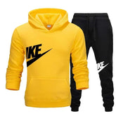 Mens Casual Hooded Tracksuit WinterWear