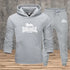 Mens Hoodie Sweatpants Casual Tracksuit Set