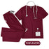 Unisex Medical Scrubs Uniform Set