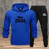 Mens Hoodie Sweatpants Casual Tracksuit Set
