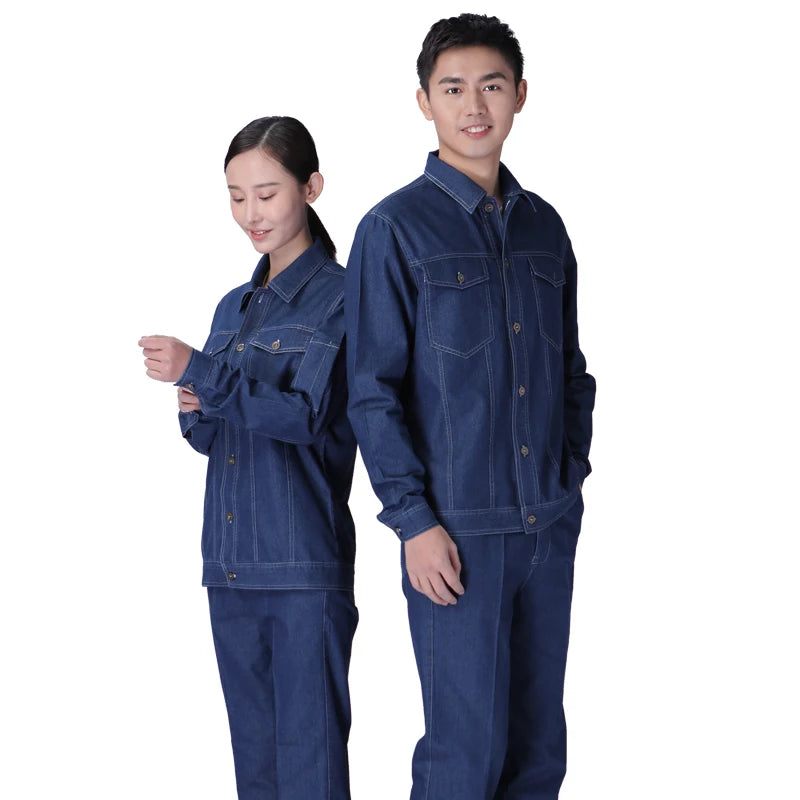 Men’s Workwear Overalls Mechanic Workshop Uniform