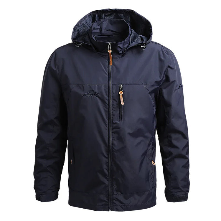 Men Tactical Waterproof Hooded Jacket 